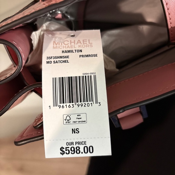 Michael Kors Hamilton Primrose Satchel MD NEW w/ tags - Picture 11 of 16